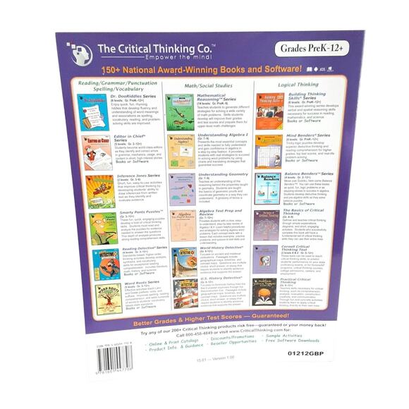 Practical Critical Thinking Grades 9-12+ Teachers Guide Catherine Conners-Nelson - Picture 8 of 11